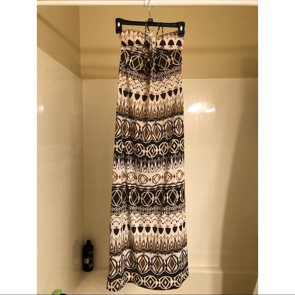 Strapless Maxi Dress